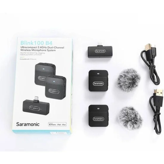 saramonic Lightning 2.4G Dual Channel Wireless Microphone